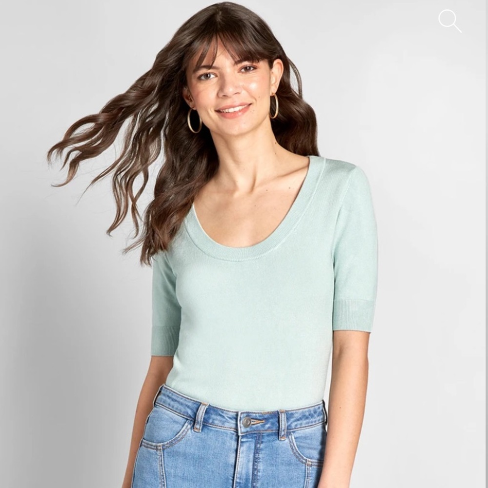 ModCloth Charter School Scoop Neck Sweater